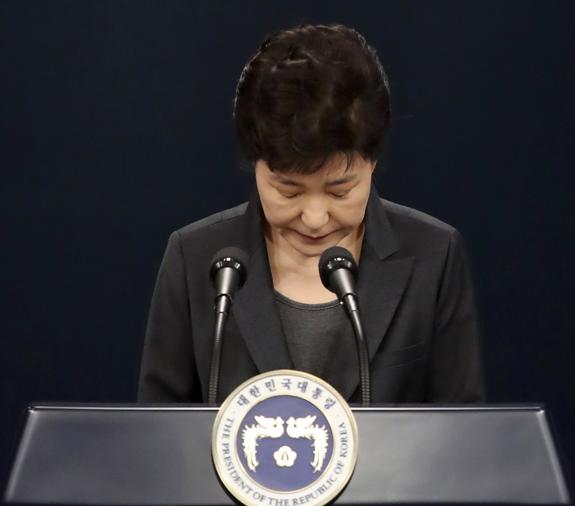 Park Geun Hye. 