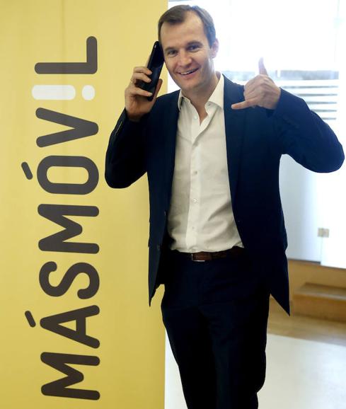 El consejero delegado de Másmóvil, Meinrad Spenger.