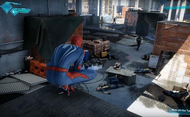 Una captura de 'Spider-Man'.