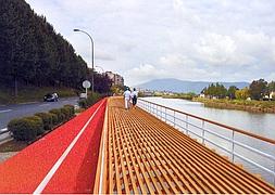 Santano pide que el presupuesto para la pasarela de Mompás se invierta en un proyecto similar en Irun