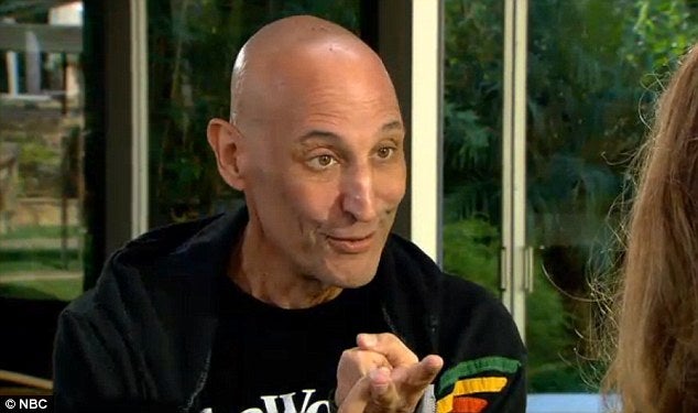 Sam Simon durante la entrevista mantenida en su mansión con la cadena NBC. 