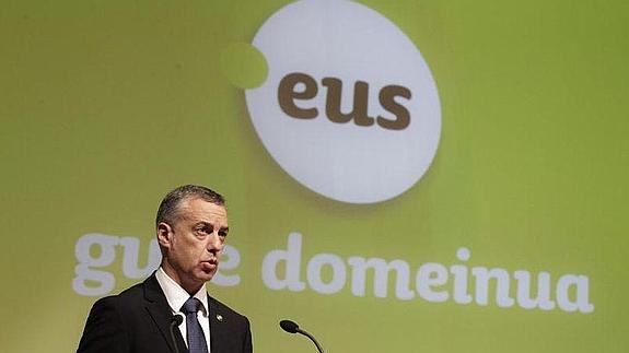 Urkullu destaca que el dominio '. eus ' representa «el futuro del euskera y de la Euskadi global»