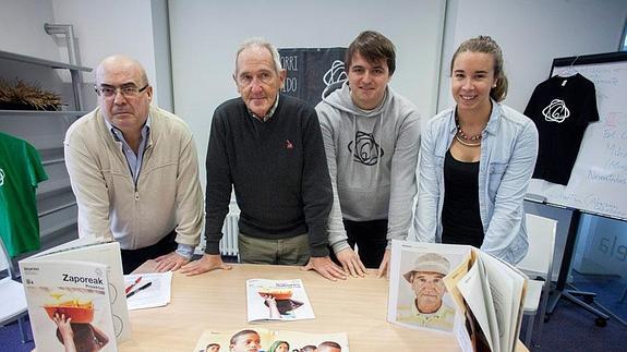 Ángel Olarán Zaporeak proiektua aurkeztu du