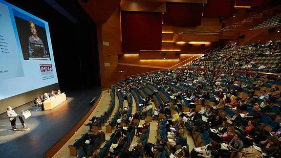Congreso internacional de autismo celebrado en el Kursaal en 2013. 