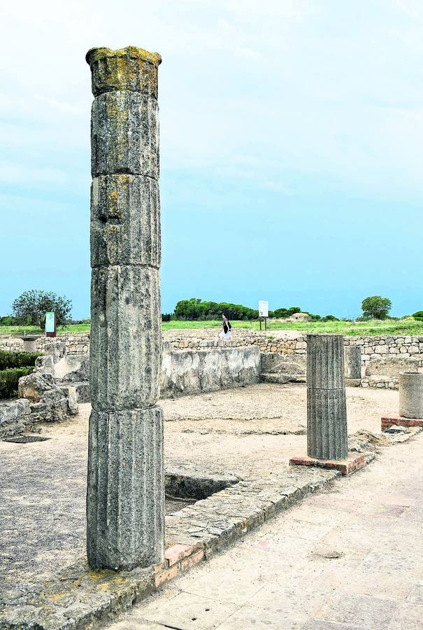 Restos de la ciudad romana en las ruinas de Ampurias, situadas en la comarca gerundense del Alto Ampurdán