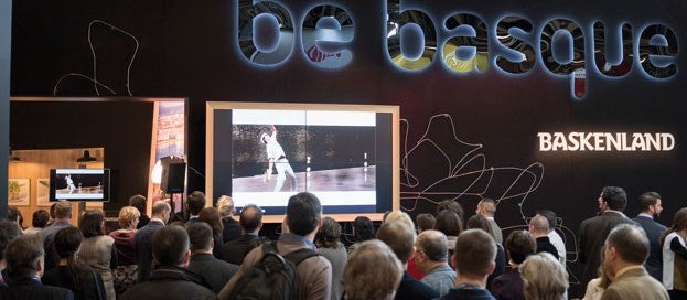 Stand de Basquetour en Berlín. 