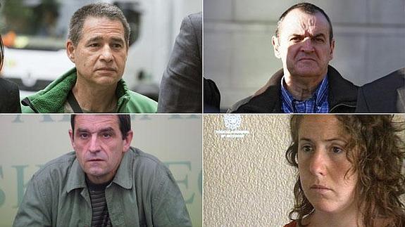 Troitiño, De Juan Chaos, Josu Ternera y Maite Aranalde