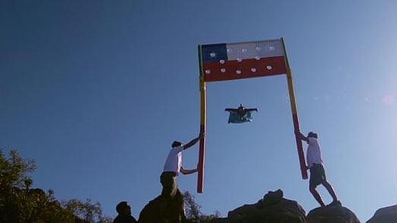 Wingsuit de precisión en Chile