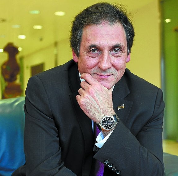 Txomin García, presidente de Laboral Kutxa. 