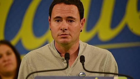 El presidente de Sortu y portavoz de EH Bildu, Hasier Arraiz