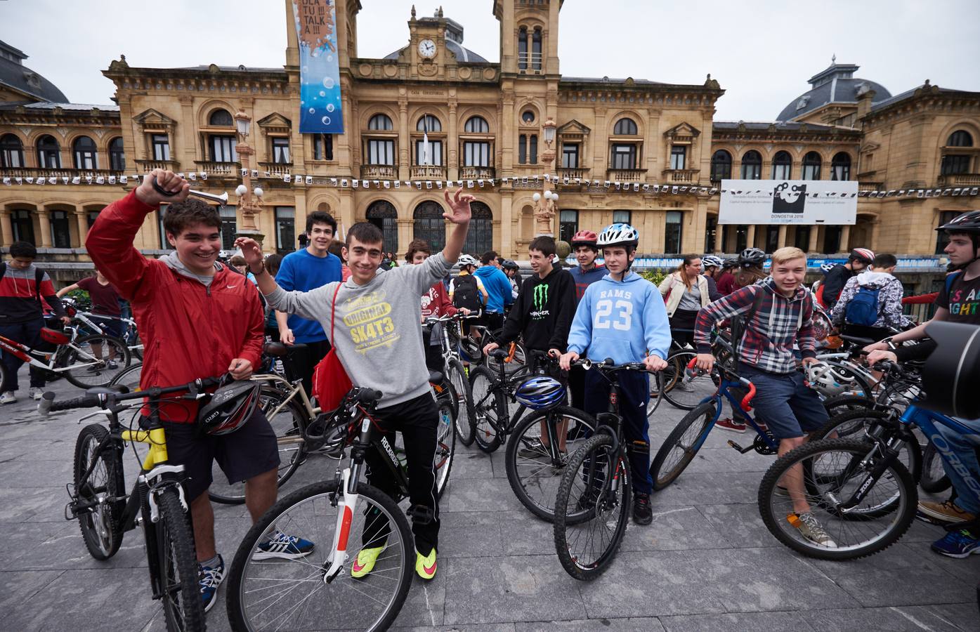 Olatu Talka arranca con una concentración de ciclistas
