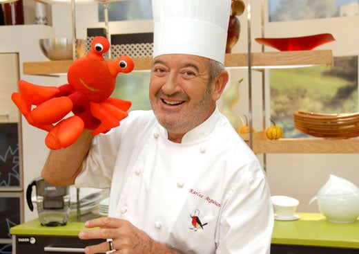 Arguiñano durante uno de sus programas en Antena 3.