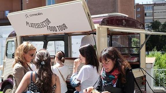 Un 'Food Truck' del Platesector Food Tour. 