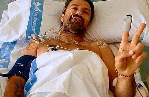 Pau Donés ha publicado una foto de su estancia en el hospital. 