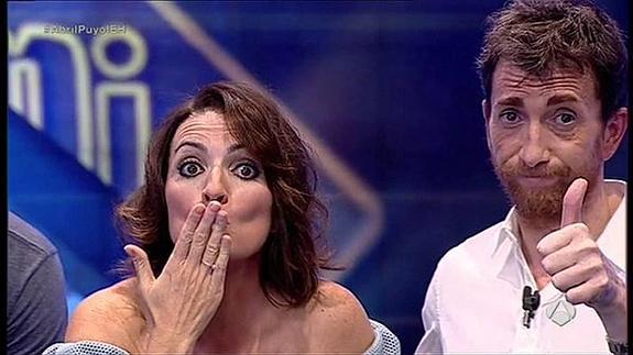 Silvia Abril, 'sobada' por los dos Pablos en 'El Hormiguero'