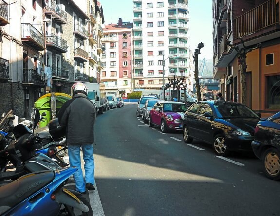 Antxo. Eskalantegi que hace de frontera con Donostia. 