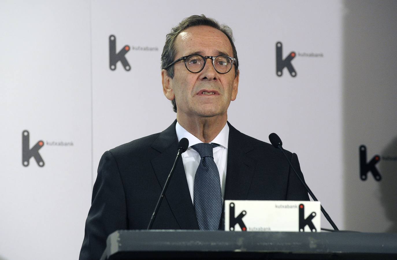 El presidente de Kutxabank, Gregorio Villalabeitia. 