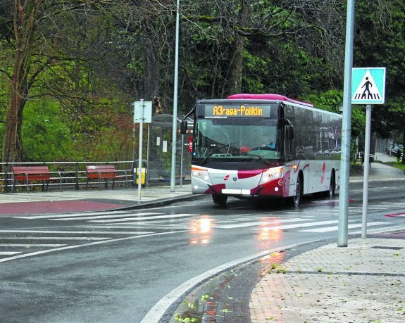 La línea A3 deja de funcionar desde Astigarraga a partir del lunes, 1 de febrero. 