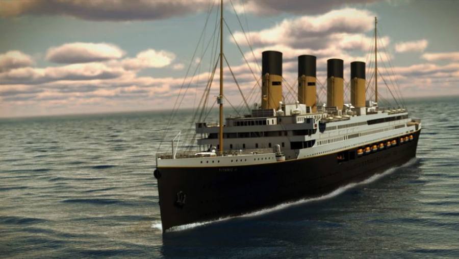 Así será el Titanic II, la réplica del famoso barco que surcará los mares en 2018