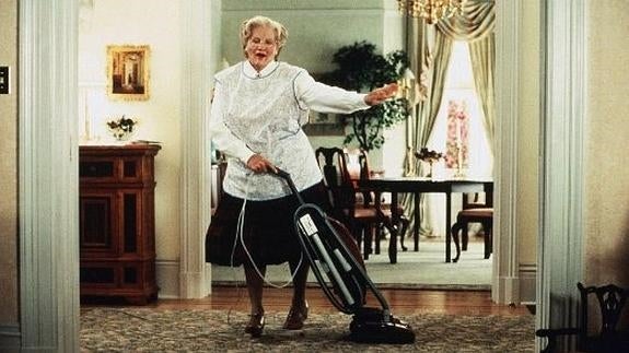 Escenas eliminadas muestran otra 'Señora Doubtfire, papá de por vida'