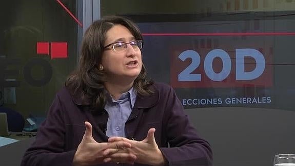 Henar Pasucal, en la pasada campaña electoral
