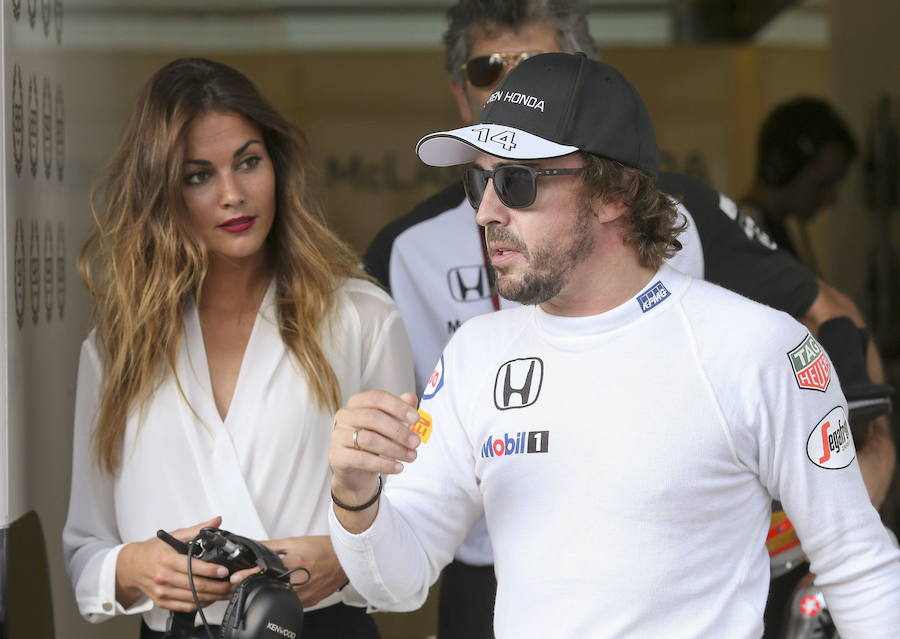 Fernando Alonso y Lara Álvarez 