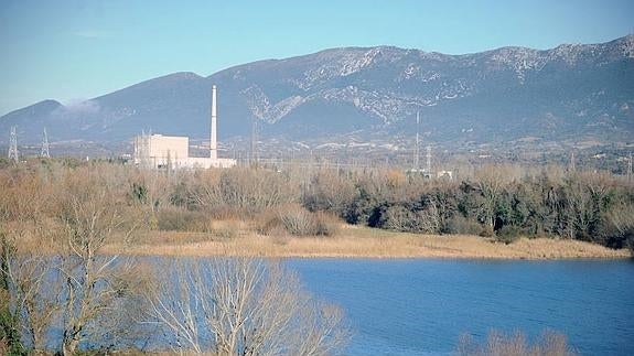 La central nuclear de Garoña.