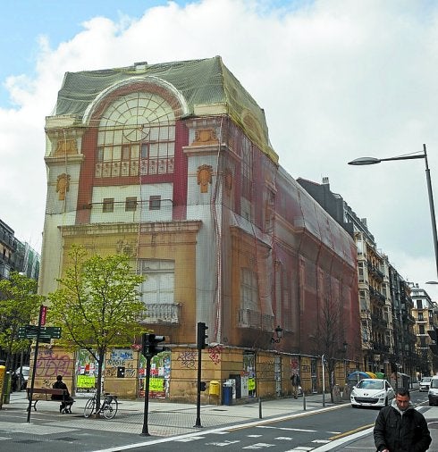 Vista exterior del Bellas Artes. 