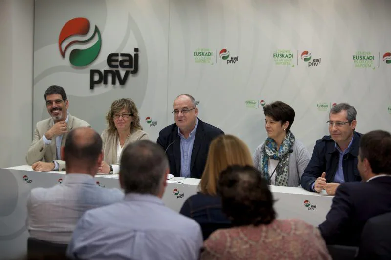 Jornada de trabajo del PNV sobre el primer año en la Diputación y el Ayuntamiento.