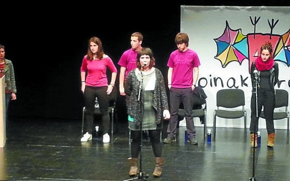 Aizpea Garmendia lazkaotarra. 