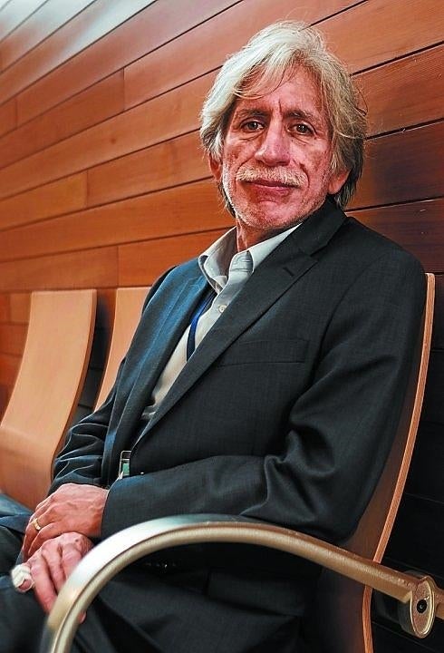 Castellanos, ayer en el Kursaal de San Sebastián.