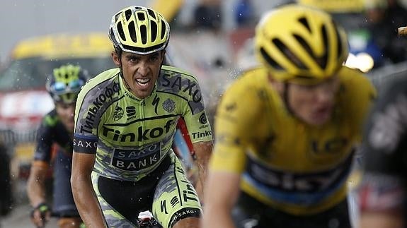 Contador y Froome se vuelven a ver las caras.