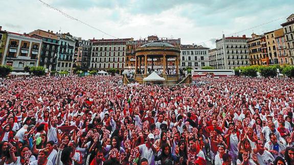 La respuesta social contra las agresiones sexuales cometidas durante los sanfermines ha sido unánime, como lo demostraron las miles de personas que se concentraron en Pamplona. 