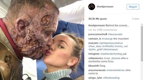 Imagen del personaje de 'Juego de Tronos' Gregor Clegane, también conocido como 'La montaña'.