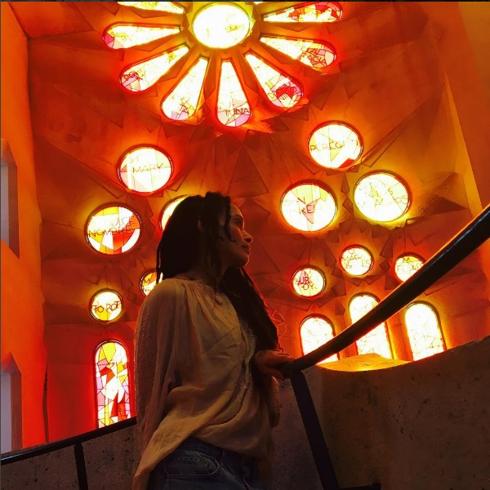 Jason Momoa comparte una imagen de su mujer por su cuenta de Instagram. 