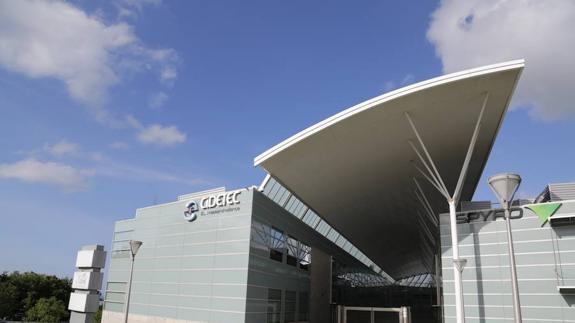 La sede de Cidetec, en el parque tecnológico de Miramón, en San Sebastián.