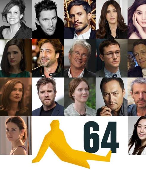 Richard Gere, Monica Bellucci y Hugh Grant, en la alfombra roja del Zinemaldia