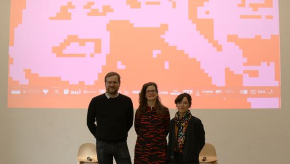 Pablo Berastegui, María Mur y Ane Rodríguez.