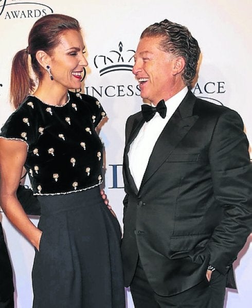 Mar y su novio. 