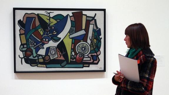 La muestra se abre al público mañana. 