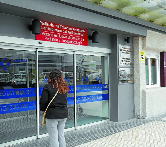 La entrada de Urgencias del Hospital Donostia. 