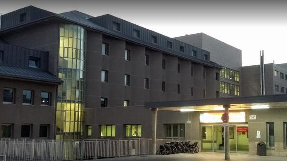 Complejo Asistencial de Segovia, donde fue ingresado el hombre.