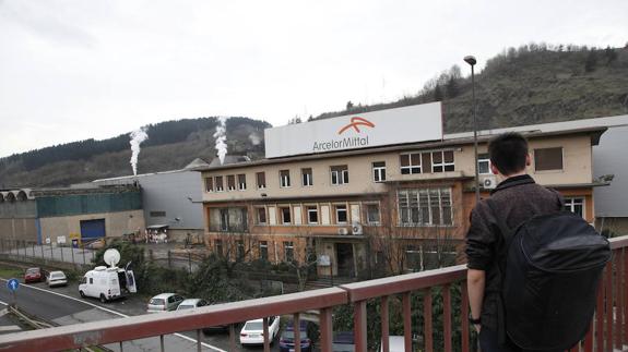 La planta de ArcelorMittal en Olaberria.