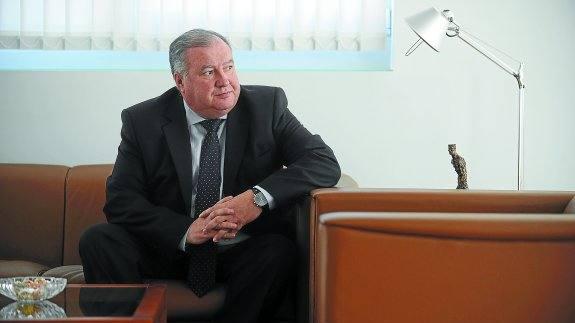 El presidente de Confebask, Roberto Larrañaga