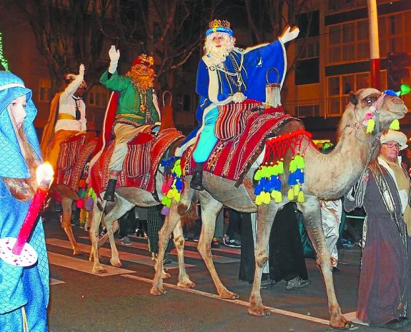 Cabalgata de los Reyes Magos de 2016.