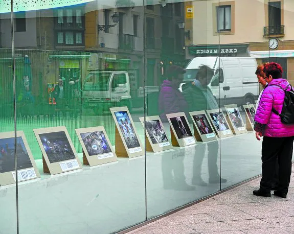 La muestra de fotos de Leire Ruiz se puede ver en el espacio expositivo de La Bretxa.