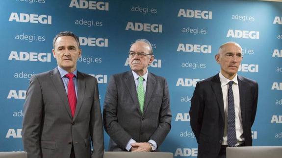 Los responsables de ADEGI comparecen para informar sobre la Encuesta de Coyuntura Económica y realizar una valoración de la situación económica