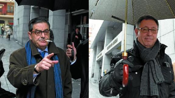 Mario Fernández y Mikel Cabieces. 