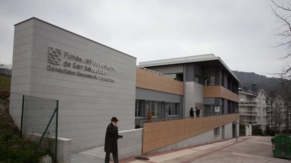 La sede de la Fundación Goyeneche en San Sebastián.