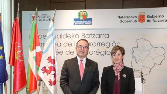 Tapia apuesta por «romper la frontera» a través de la «autopista ferroviaria»